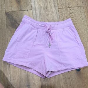 Lululemon Athletica Light Pink High Waist Shorts